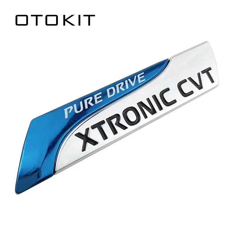 

Металлическая эмблема Pure Drive XTRONIC CVT, наклейка на хвост для Nissan Qashq Nismo X-Trail Juke Teana Tiida Sunny Note, Стайлинг автомобиля
