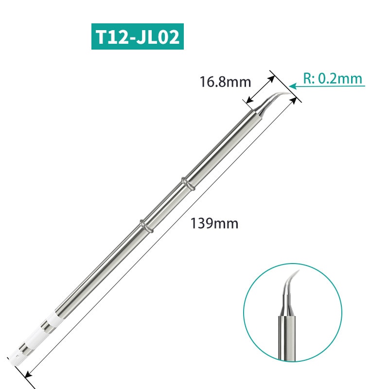 

Новая серия T12-I BC2 BC3 ILS J02 JL02 D24 T12, замена паяльных жал для Hakko fx951