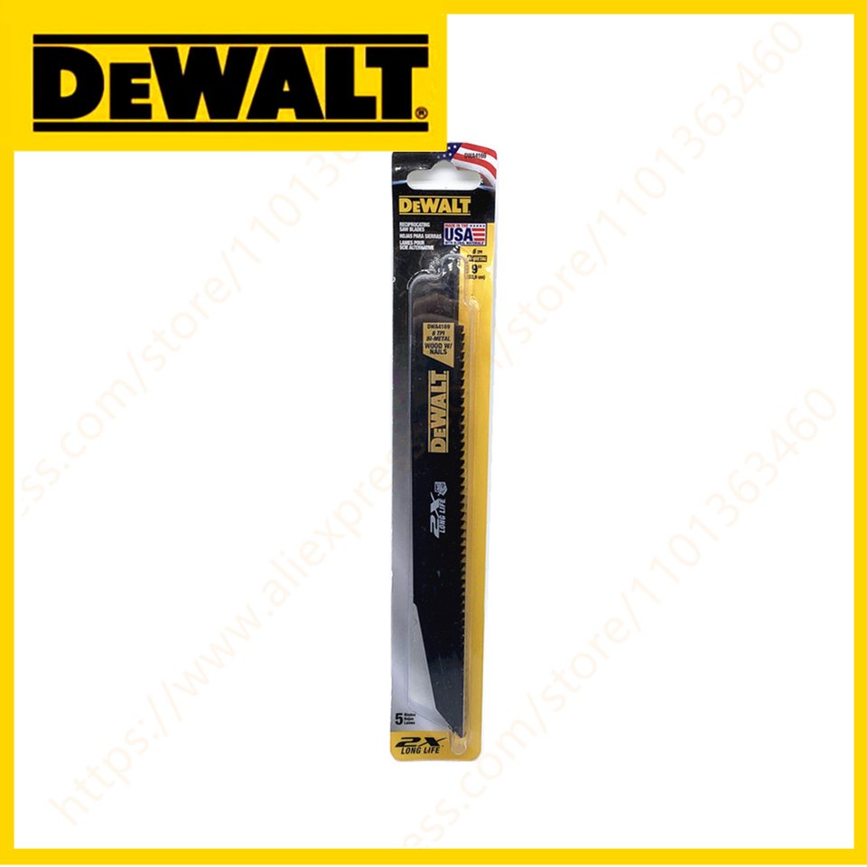 

Лезвия для сабельной пилы DEWALT DWA4188 DWA4186 DWA4169 DW4821 DWA41612 DWA41812 DW4808 DW4811 для DCS369 DCS367 DCS386 DCS389