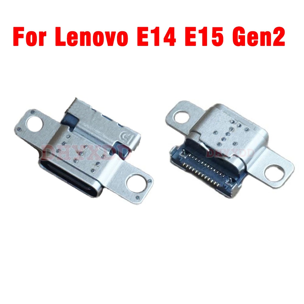 

2 шт., разъём питания для Lenovo ThinkPad R14 L14 E14 E15 L15 Gen2 Type-C