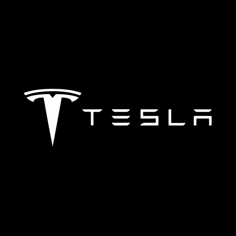 

4 шт. приветственный свет двери автомобиля для Tesla Model Y Model S Model 3 Model X Led HD Лампа для проектора Досторонние огни Автоаксессуары