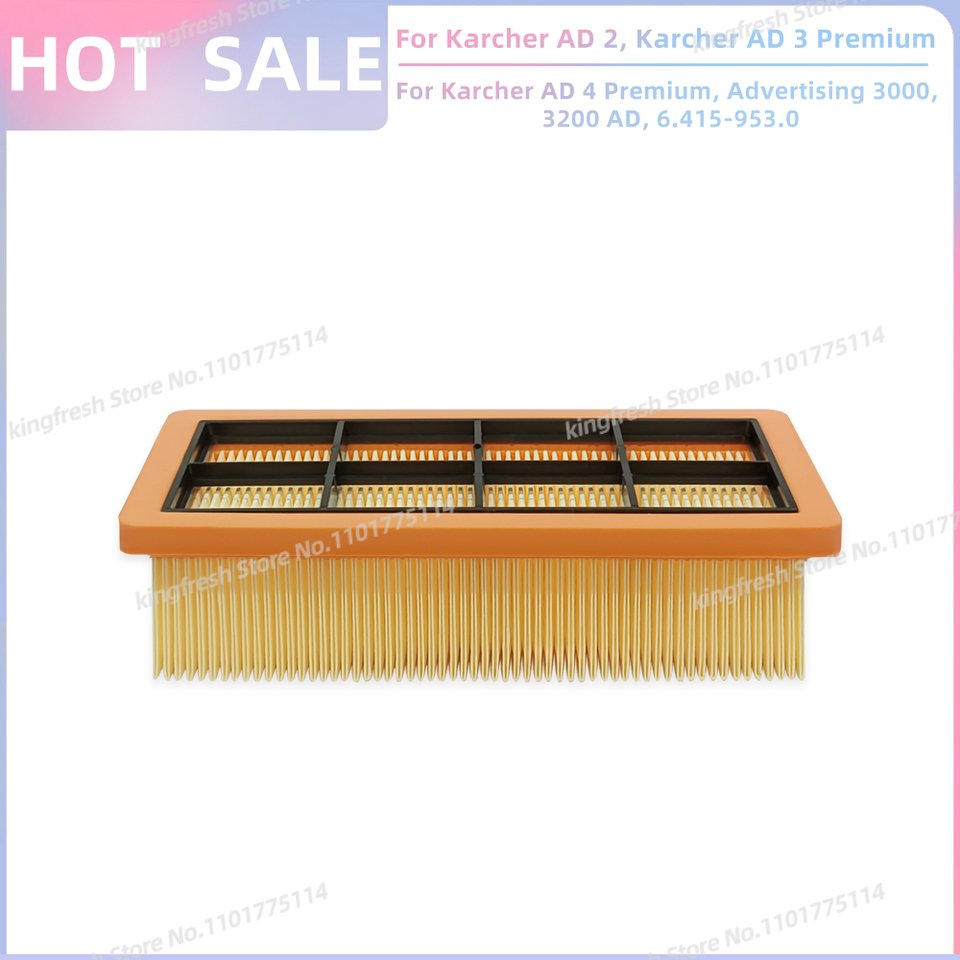 

Фильтр для пылесоса OSSIEAO к Karcher AD 2, AD 3 Premium, AD 4 Premium