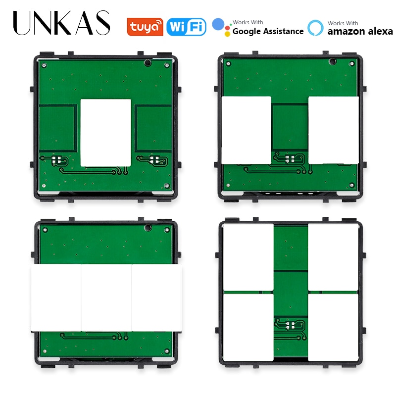 

UNKAS модули выключателей Wi-Fi 1-4 клавиши