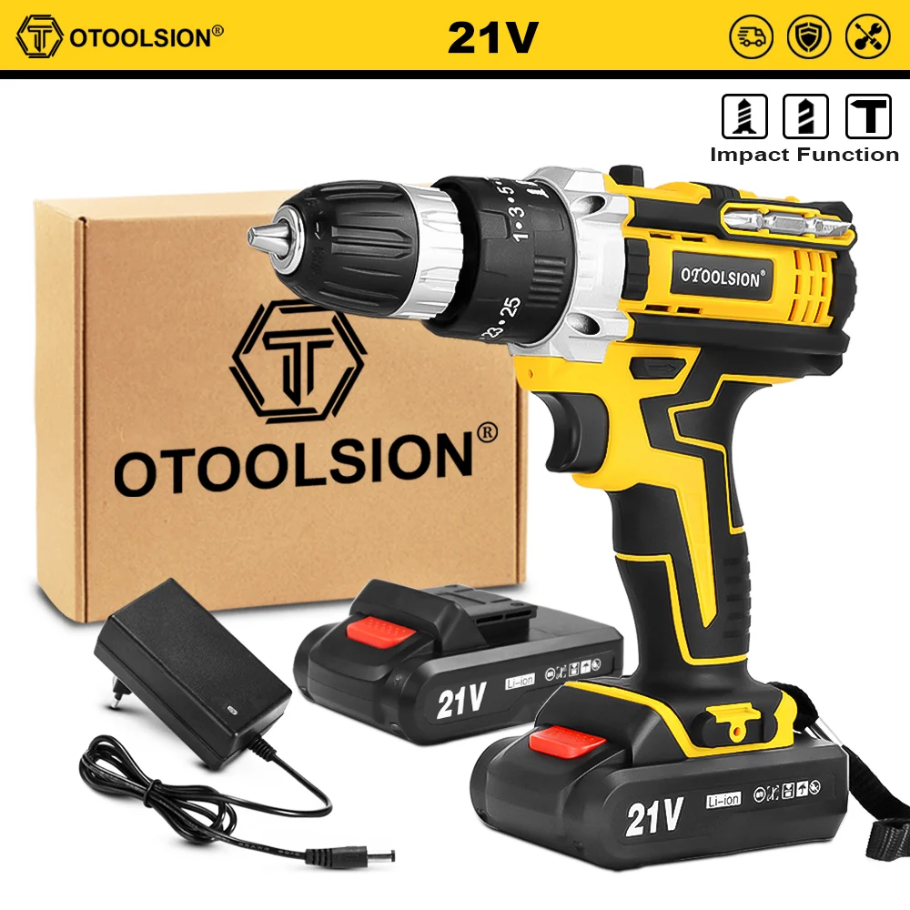 

Аккумуляторный шуруповерт OTOOLSION 21В