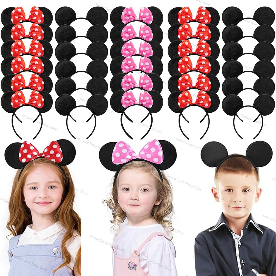 

Комплект повязок на голову Микки и Минни Маус Disney