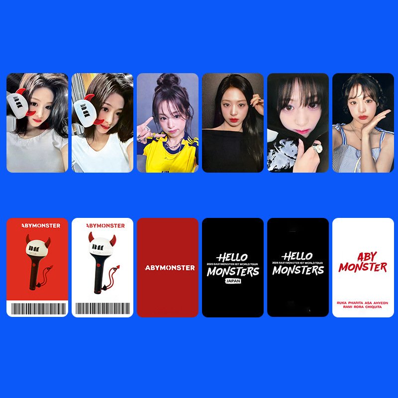

Kpop BABYMONSTER HELLO MONSTERS фотокарточки