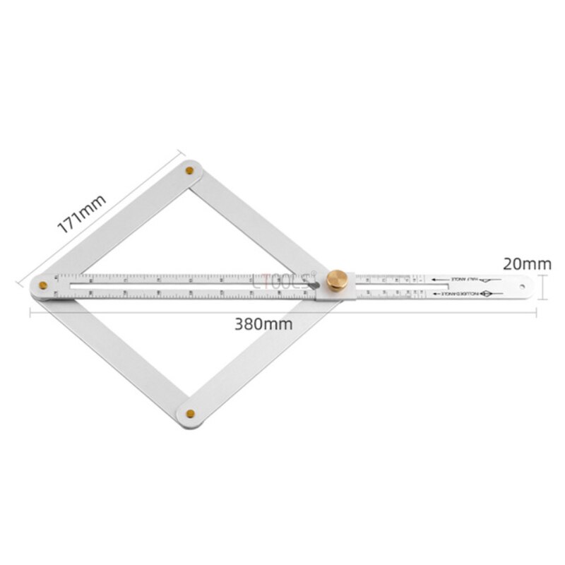 

Алюминиевый транспортир LTOOLS Protractor