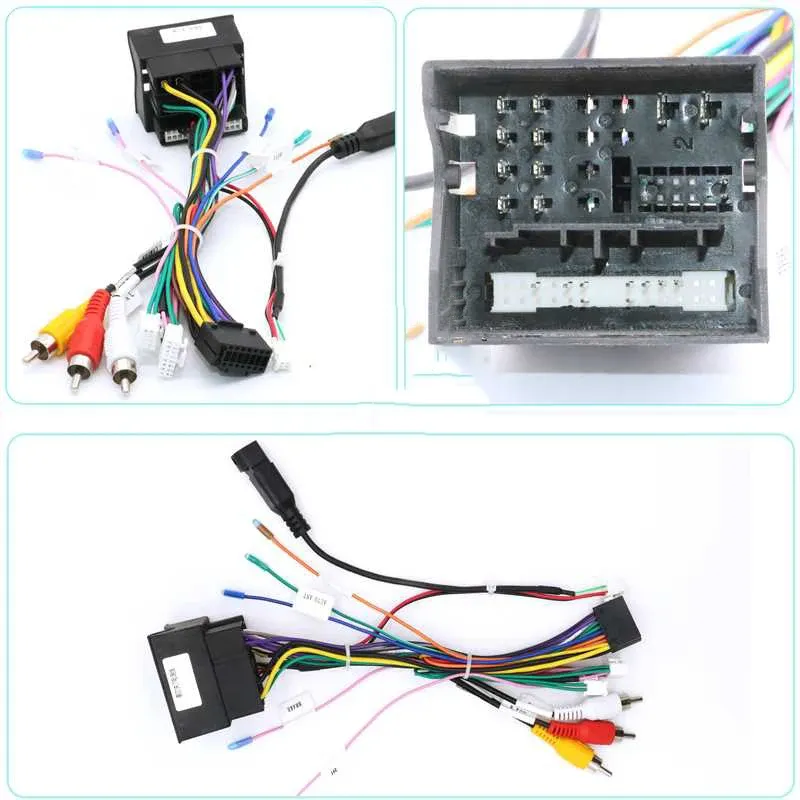 

QSZN Android Canbus Box RP5-VW-102 для 2018 SEAT Leon жгут проводов кабели питания автомобильное радио стерео