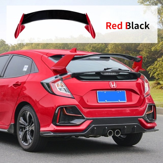 

Задний спойлер типа R для хэтчбека Honda Civic10th Gen FK7 2016-2020, тюнинг крыши крыла багажника, декоративные комплекты для тюнинга тела