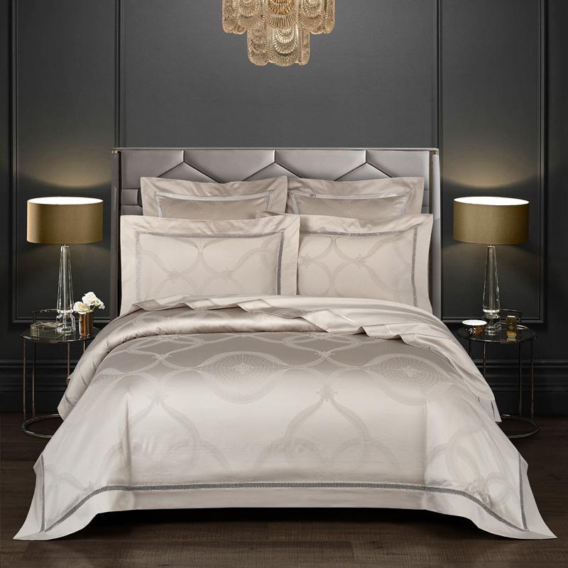 

Комплект постельного белья IvaRose HOME TEXTILE из египетского хлопка 1000TC, 4 шт.