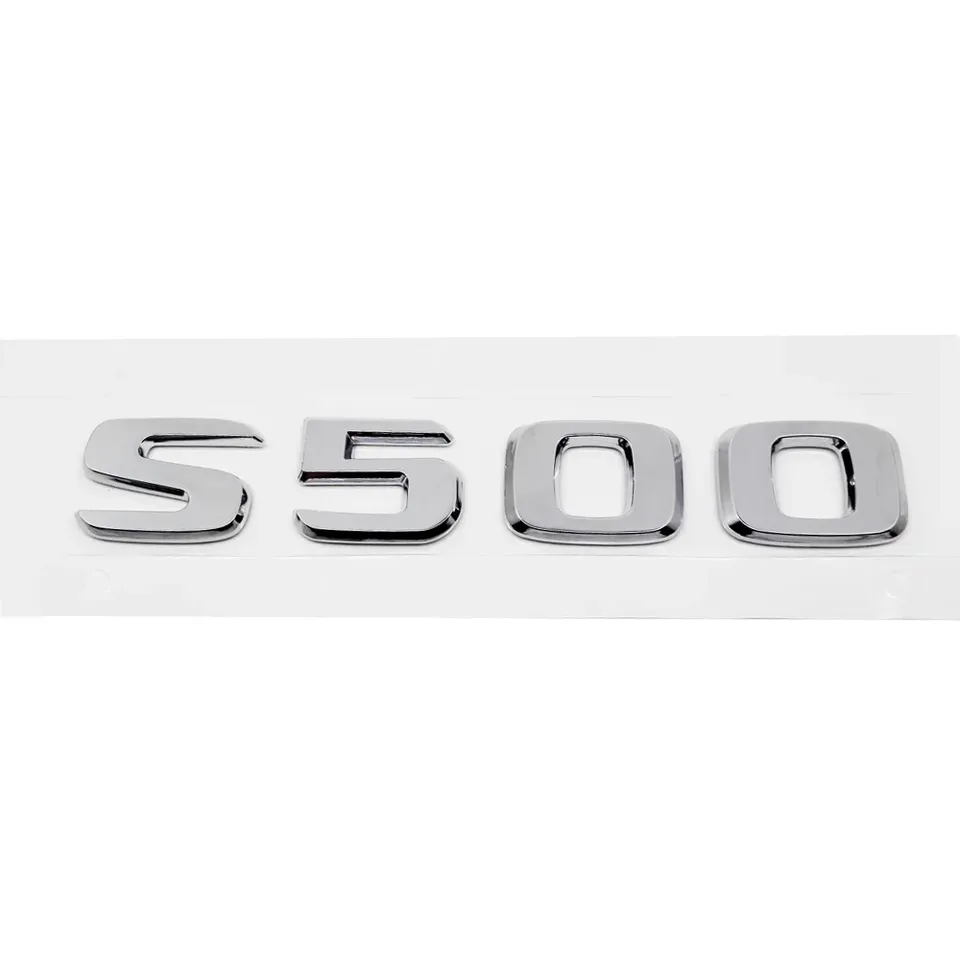 

АБС-пластик S500 S500L S600 S600L багажник задний логотип значок эмблема наклейка для Mercedes Benz S Class W126 W140 W220 W221 W222 C217