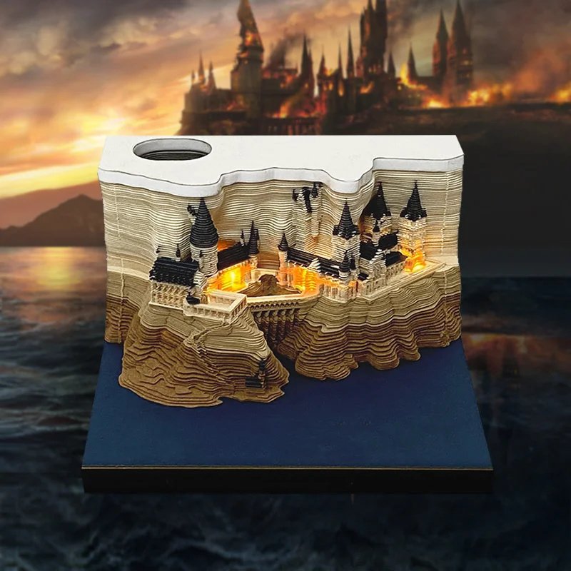 

Хогвартс Magic Castle 3D календарь