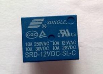

Оригинальный реле Songle SRD-12VDC-SL-C 12V T73 5 pin 250V 10A