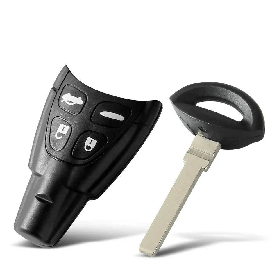 

Чехол для смарт-ключа KEYYOU для SAAB 93 95 9-3 9-5 WF, 4 кнопки, вход без ключа, 4 кнопки