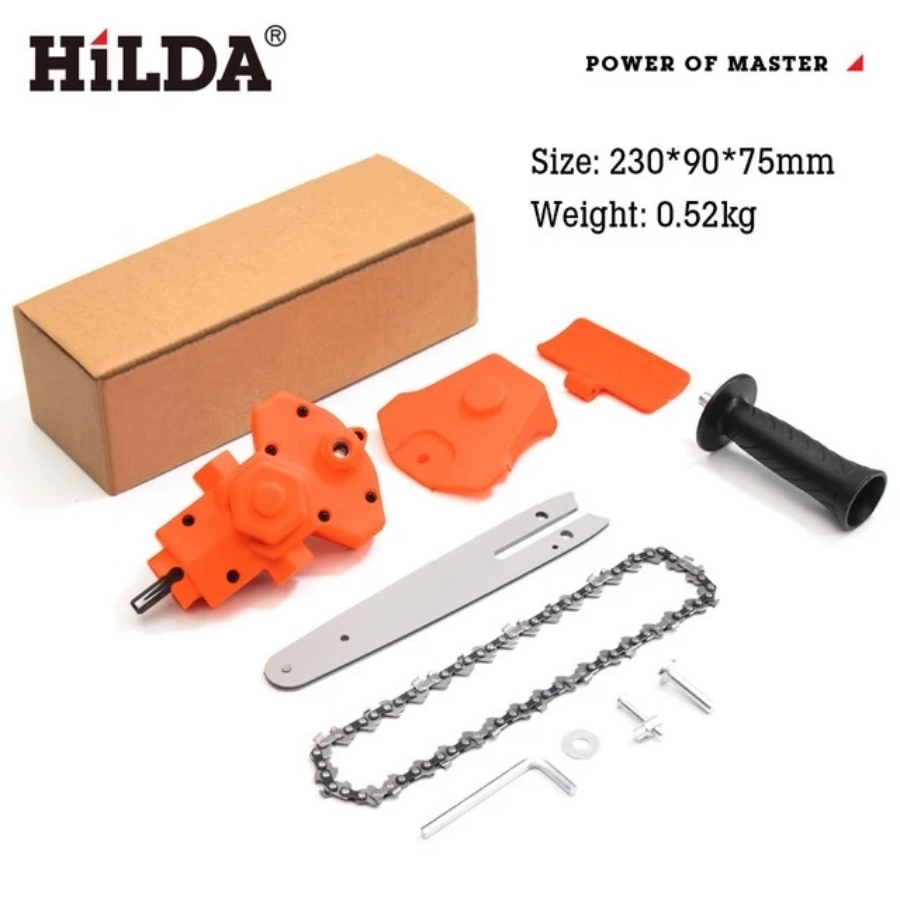 

HILDA 4/6-дюймовая Электрическая Дрель-адаптер Для Цепной Пилы Портативные Конверсионные Гарнитуры Режущие Инструменты Для Об...