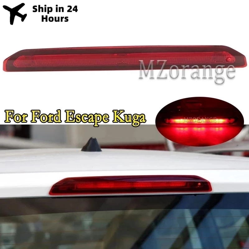 

Третий стоп-сигнал для Ford Escape Kuga 2013 2014 2015 2016 2017, задний дополнительный стоп-сигнал с высоким креплением, красные автомобильные аксессуары