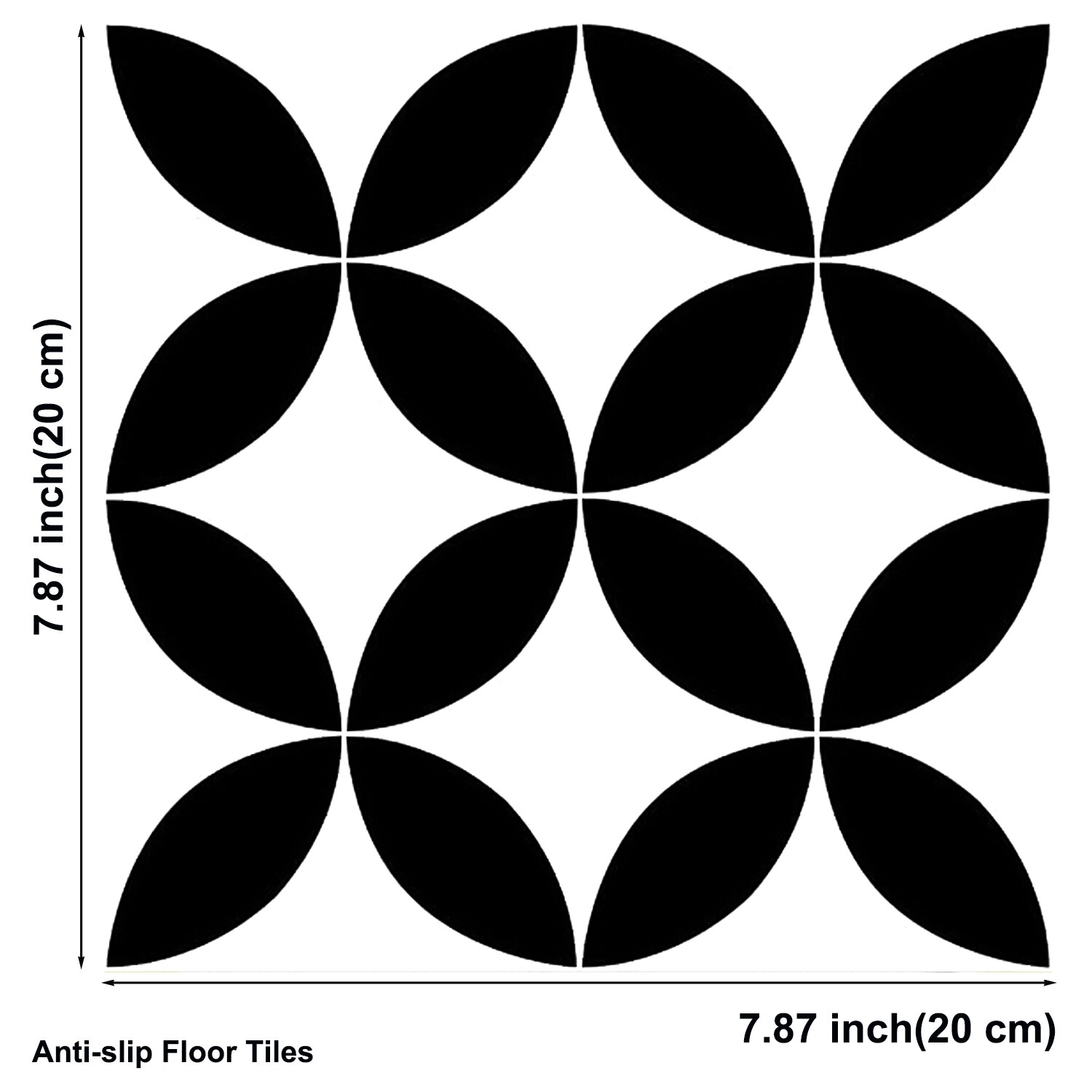

Водостойкие наклейки для стен и пола Vividtiles 20x20 см