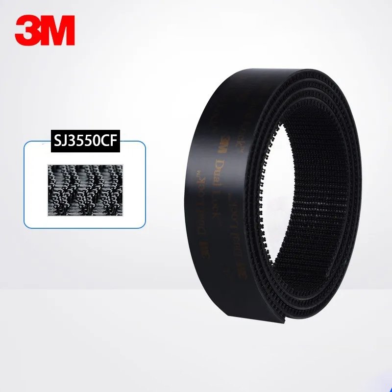 

Лента 3M Dual Lock 3M SJ3550CF SJ3560CF Многоразовая застежка-гриб 3M Многоразовые крепежные ленты Клейкая черная