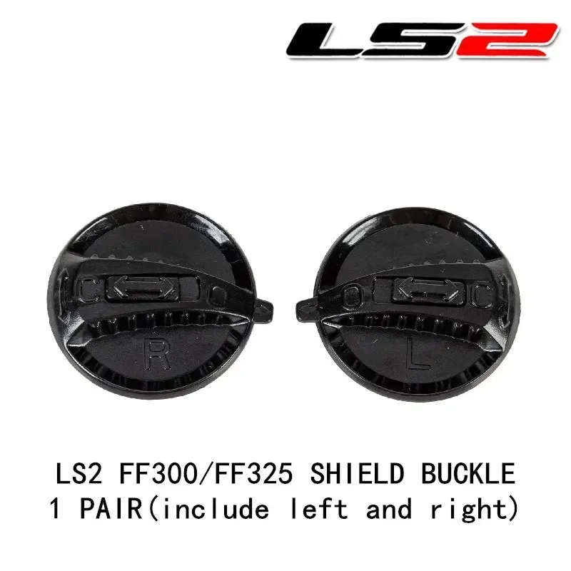 

LS2 FF300 FF325 пряжки для замка козырька шлема, все черные оригинальные оригинальные линзы, защелка пряжки для мотоциклетного шлема