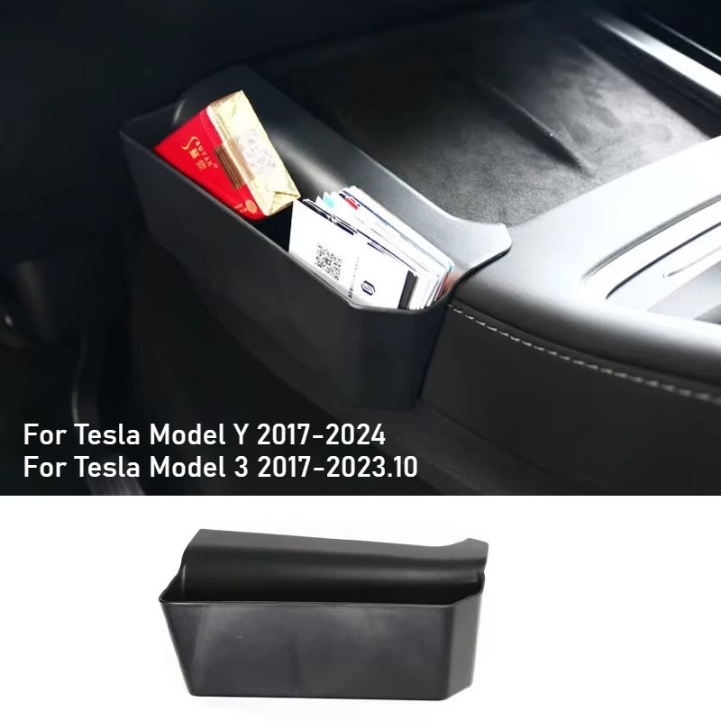 

Ящик для хранения на приборной панели для Tesla Model Y 3, органайзер для боковой центральной консоли на руле, LHD RHD, моделирующие аксессуары для интерьера
