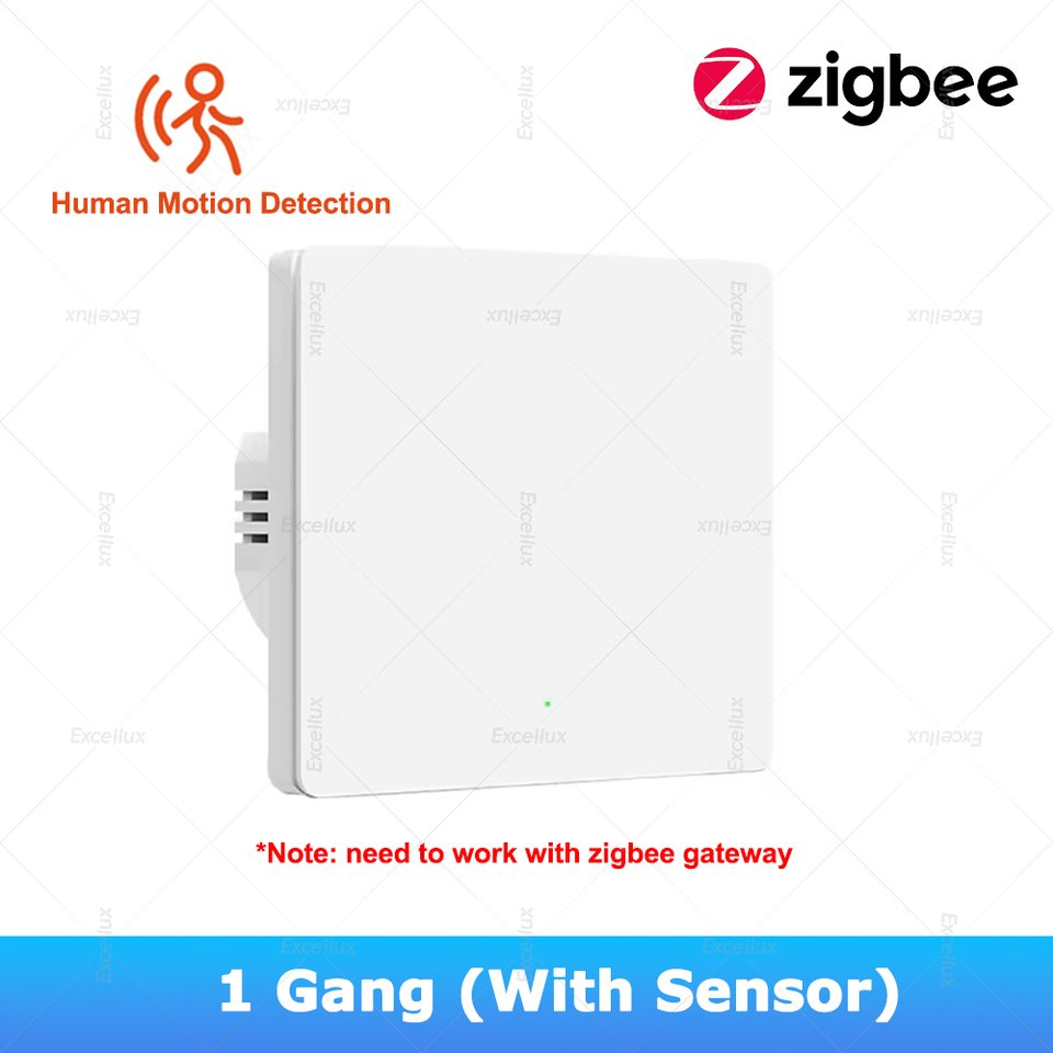 

Excellux ZigBee умный выключатель с датчиком движения