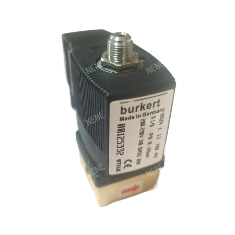 

Электромагнитный клапан 00125332 Burkert G1/8 AC220V 6014 C нормально закрытый 0 ~ 16bar 3/2 Way латунный корпус
