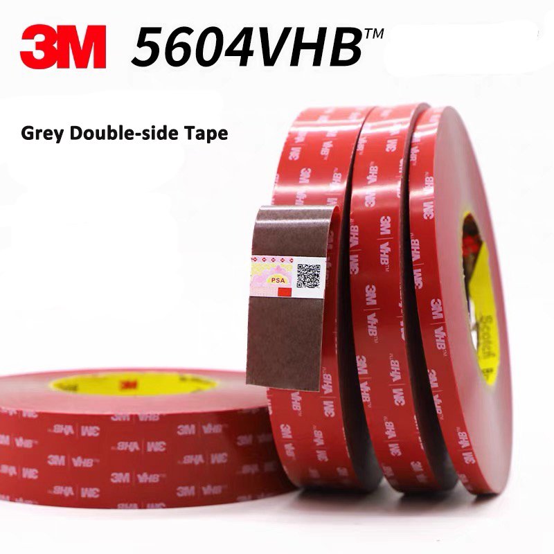 

3M 5604 Двусторонняя клейкая лента, натуральная ультратонкая бесшовная водонепроницаемая лента из пены Vhb, термостойкая двусторонняя клейкая лента 3M