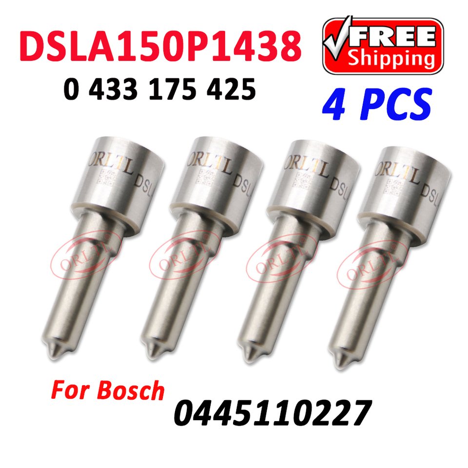 

ORLTL DSLA150P1438 Форсунка дизельного топлива DSLA 150P1438 0433175425 Форсунка DSLA 150P1438 для Bosch 0445110227 0 445 120 227
