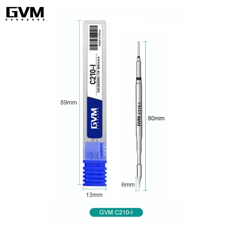 

Наконечники паяльника GVM C210 для GVM T210