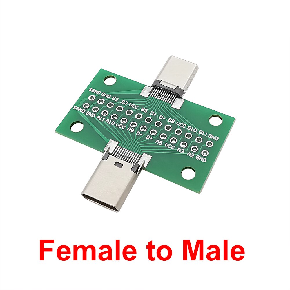

USB 3.1 тип C разъем тестовая печатная плата