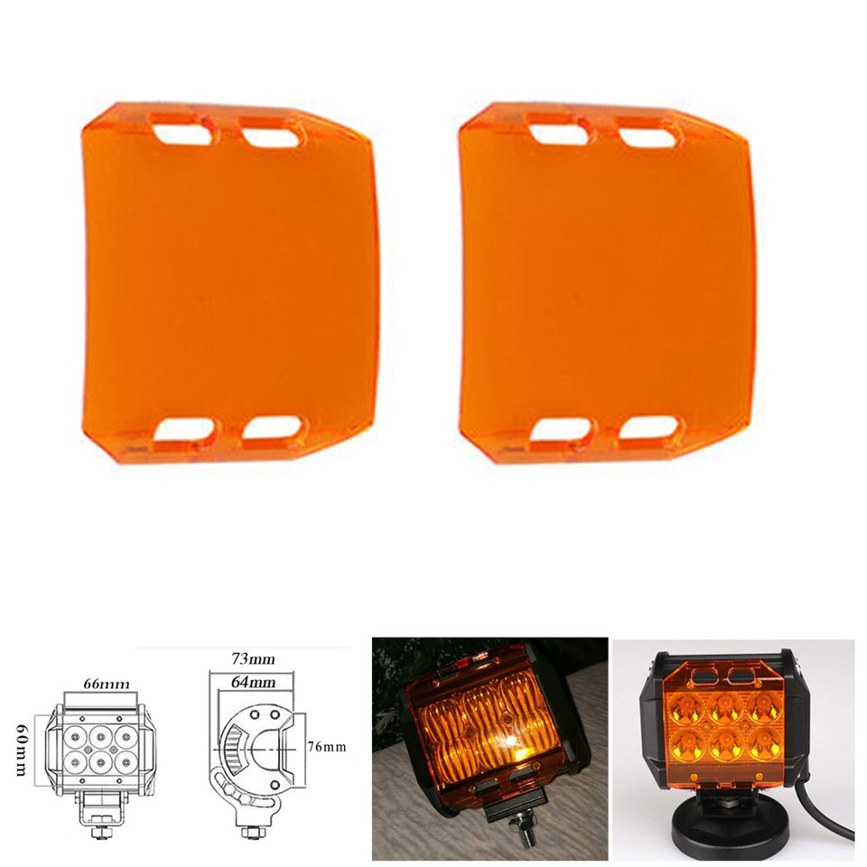 

2 шт., 2,6 дюйма, защитная крышка объектива для 4-дюймовых светодиодных рабочих фонарей, квадроциклов, грузовиков, лодок, внедорожников, противотуманных фар, светодиодная панель, пылезащитный чехол