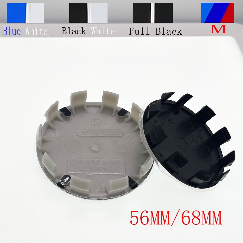 

20 шт. 56 мм 68 мм для bmw E36 E46 E53 E90 E60 E61 E93 E87 X1 X3 X5 X6 F30 F20 F10 G30 автомобильные аксессуары