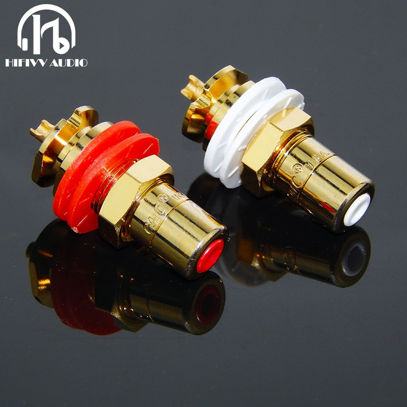 

RCA разъемы NoEnName_Null 816-N-G золотые