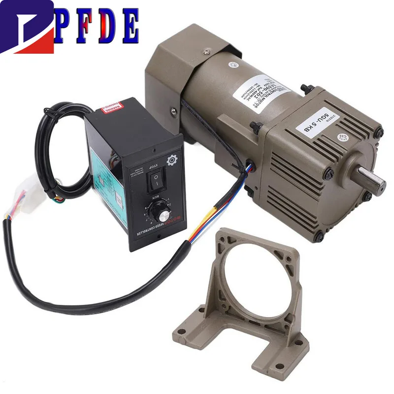 

5RK90GU-CF 450-2,7 об/мин, 220 В, 90 Вт, реверсивный мотор переменного тока с регулируемой скоростью, 1:3-1:500, 5GU, мотор-редуктор переменного тока + регулятор