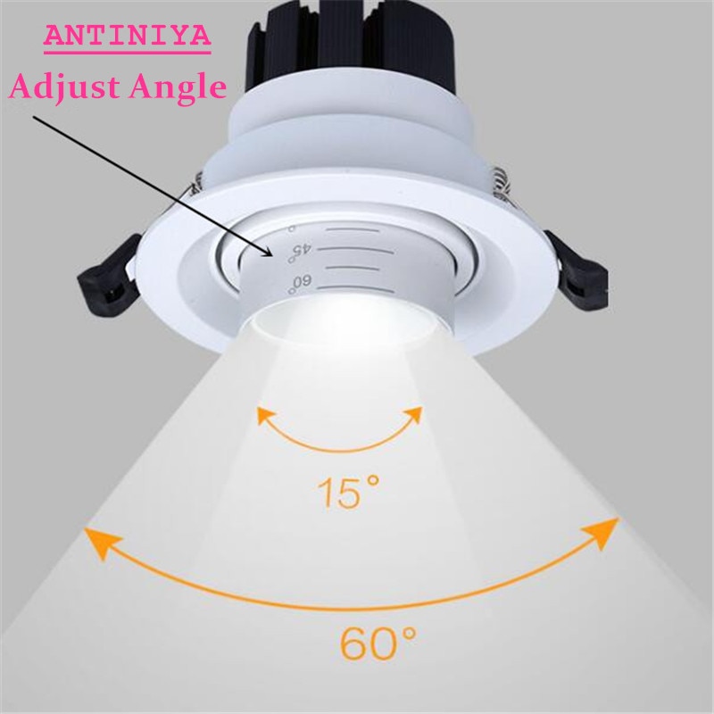 

Dimmable LED Embedded Zoom Потолочный светильник abay 8-24 Вт