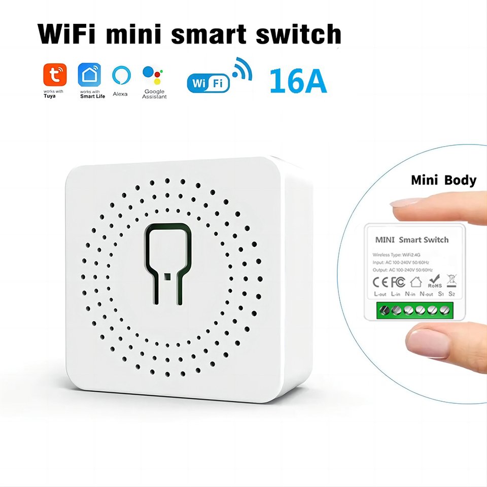 

Умный WiFi-переключатель Szaoju Tuya Wifi Smart Switch