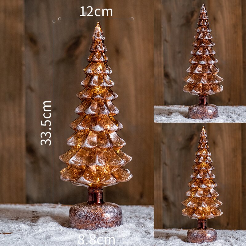 

Стеклянная новогодняя лампа Arbol De Navidad