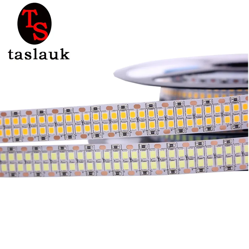 

Taslauk 2835 Светодиодная лента 12В теплый белый/белый 5м