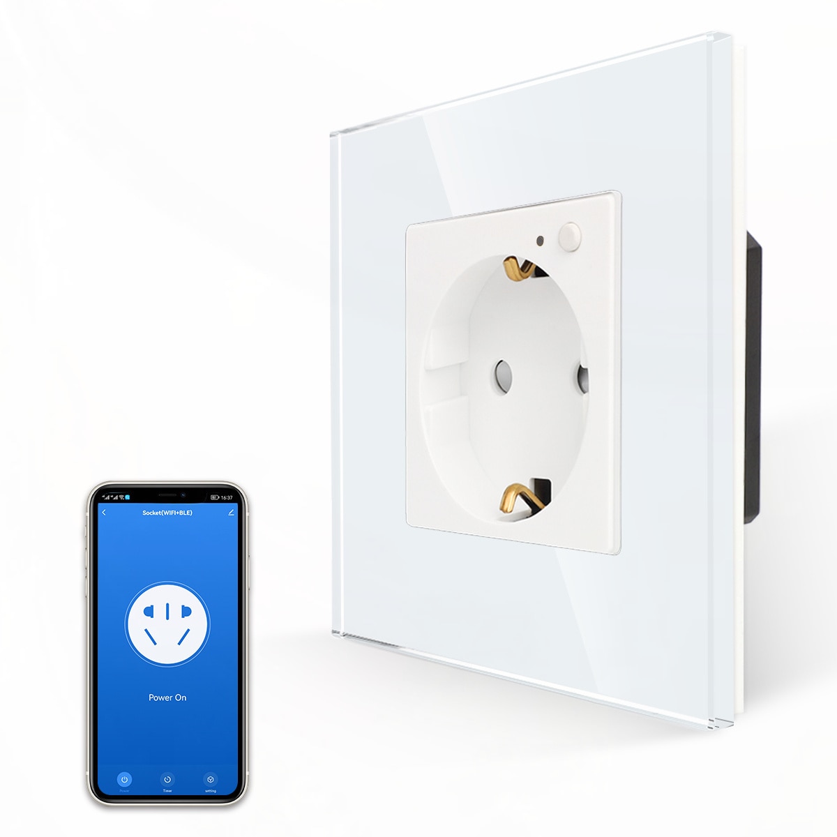

Smart Wi-Fi Розетка Bingoelec 16A