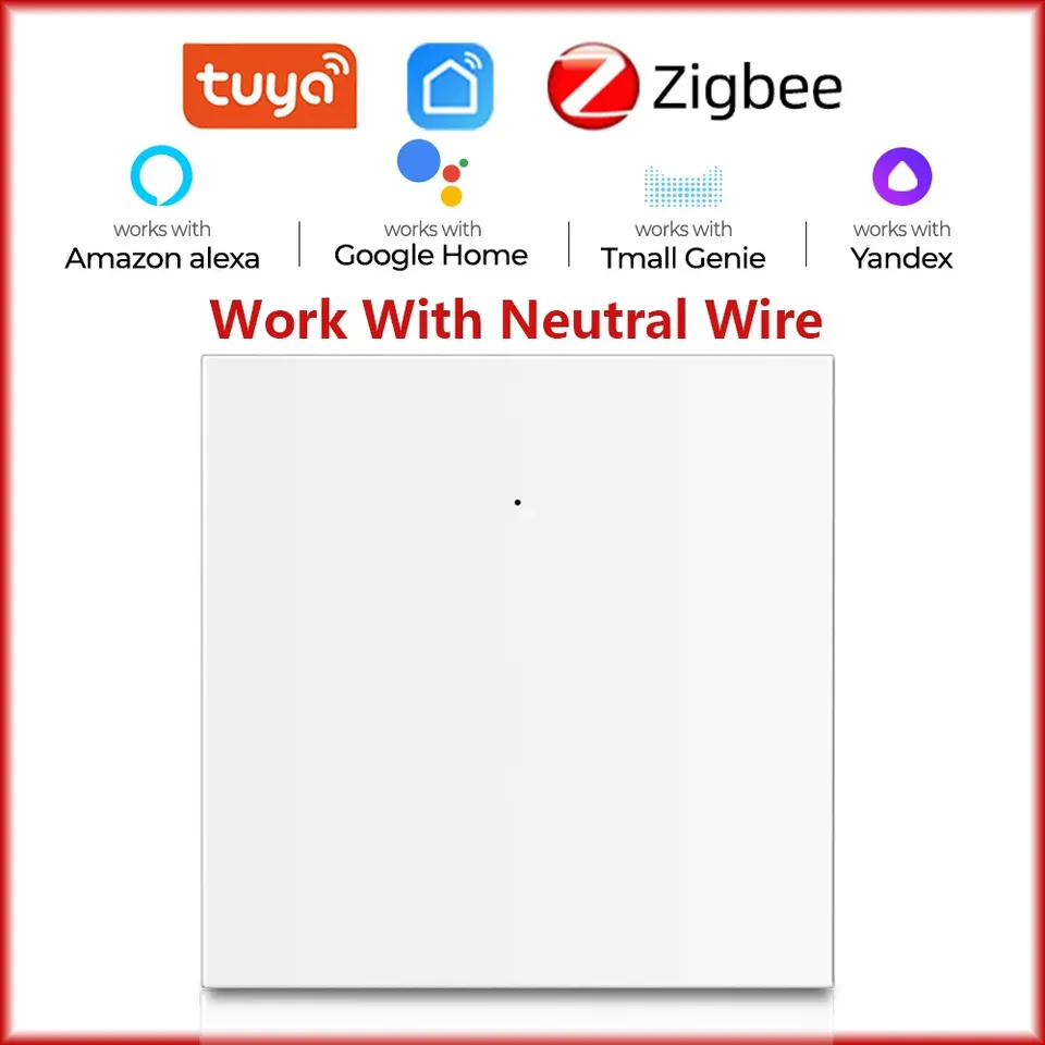 

Чеволинк Умный сенсорный выключатель ZigBee 1/2/3 Gang 220В
