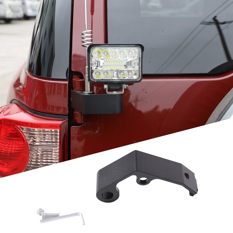 

Для Toyota FJ Cruiser 2007-2021 автомобильный шарнир задней двери из алюминиевого сплава, флагшток, прожектор, антенный кронштейн, внедорожные автомобильные аксессуары