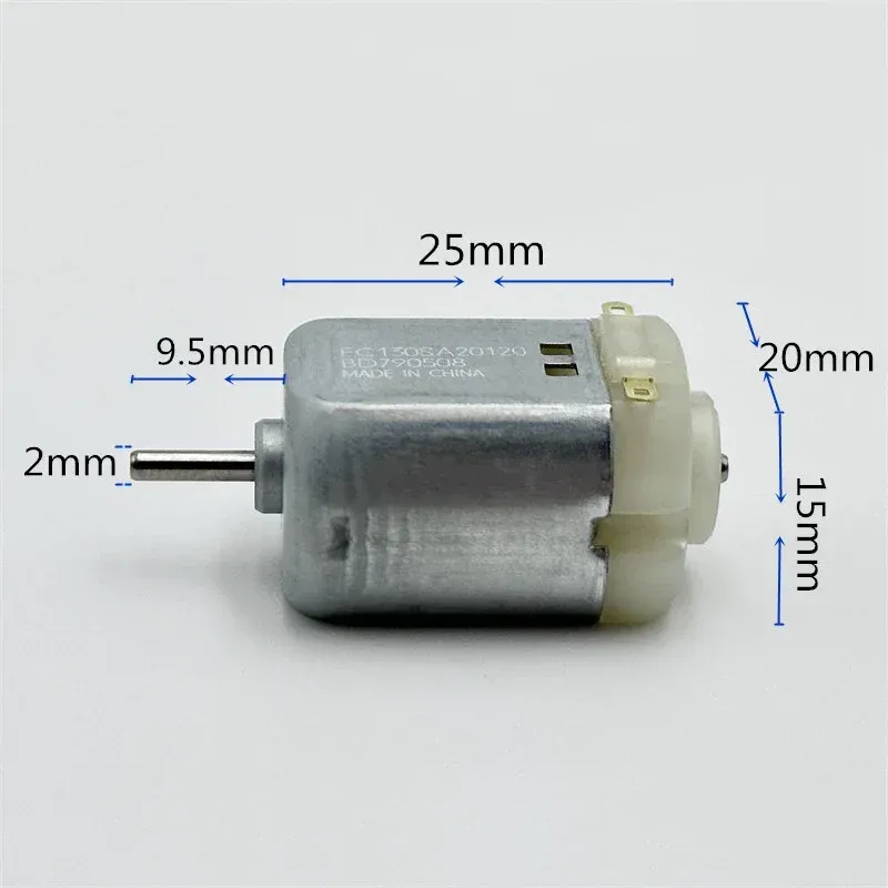 

Mabuchi FC-130SA-20120 Mini 130 Двигатель с угольной щеткой DC3V 3.7V 5V 6V 17000RPM Высокоскоростной сильный магнитный DIY RC игрушечный автомобиль Модель лодки