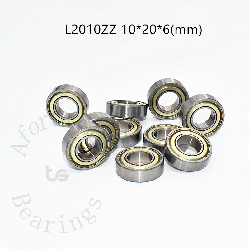 

L2010ZZ 10*20*6(мм) 10шт Металлические герметичные подшипники из хромированной стали