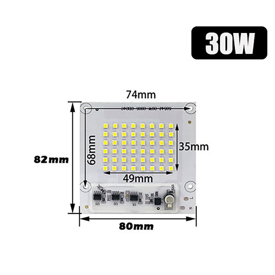 

LCFOCUS SUFI-20-50W Чисто-белый LED лампа 220В