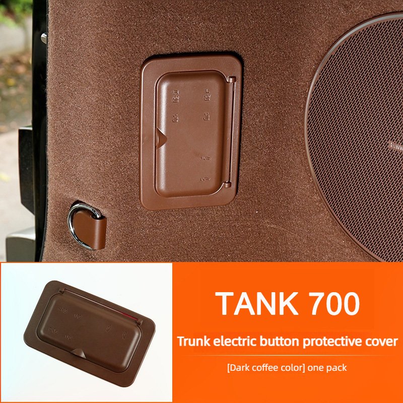 

Для Great Wall Tank 700 TANK 700 защитная крышка электрической кнопки багажника модифицированная с аксессуарами для предотвращения столкновений красный