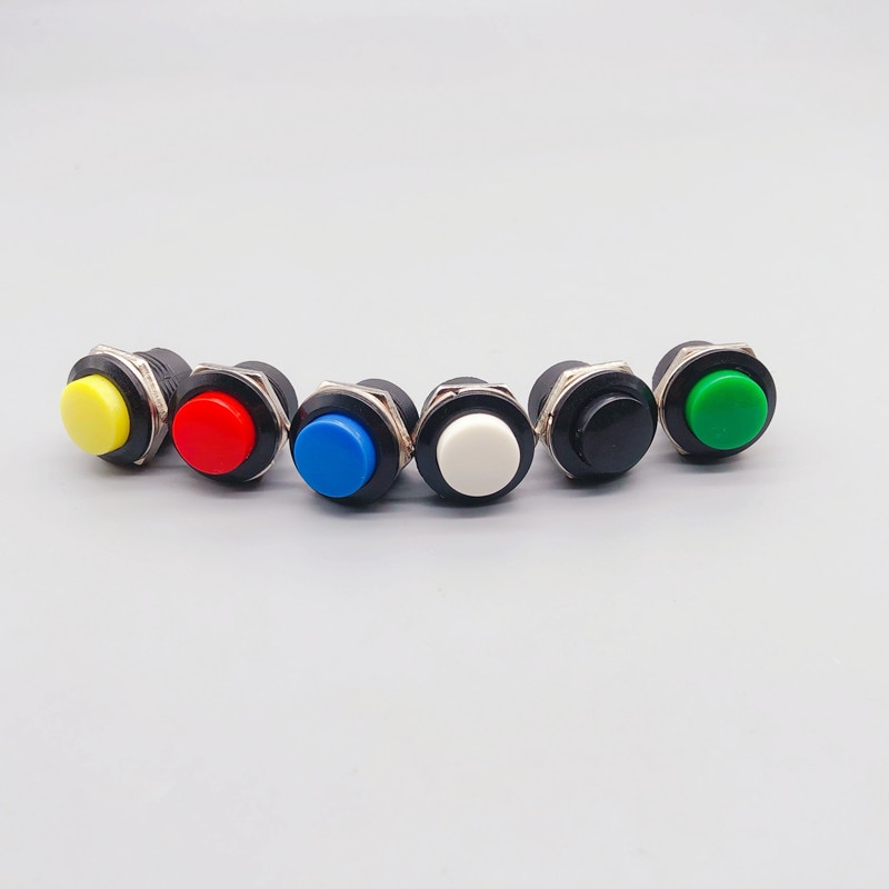 

Мини круглый переключатель R13-507 пластиковый 3А 250VAC/6A 125VAC
