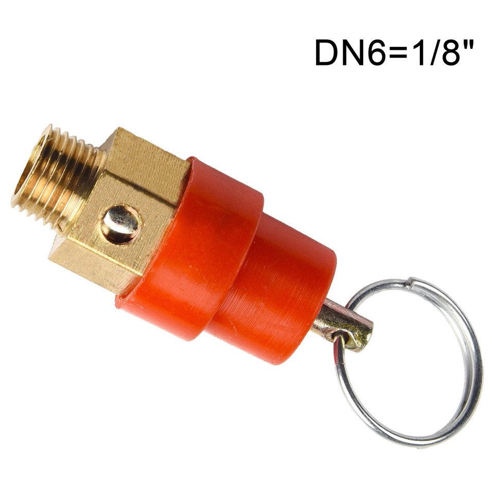 

1 Шт. Латунь 1/4 "1/8" BSP Воздушный Компрессор Сброса Давления Клапан Замена Для 120PSI Воздушного Насоса Подпружиненный Сбр...