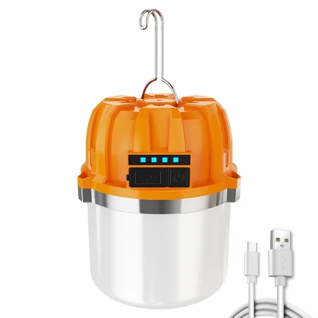 

KDULIT Кемпинговый фонарь оранжевый USB rechargeable LED 800lm