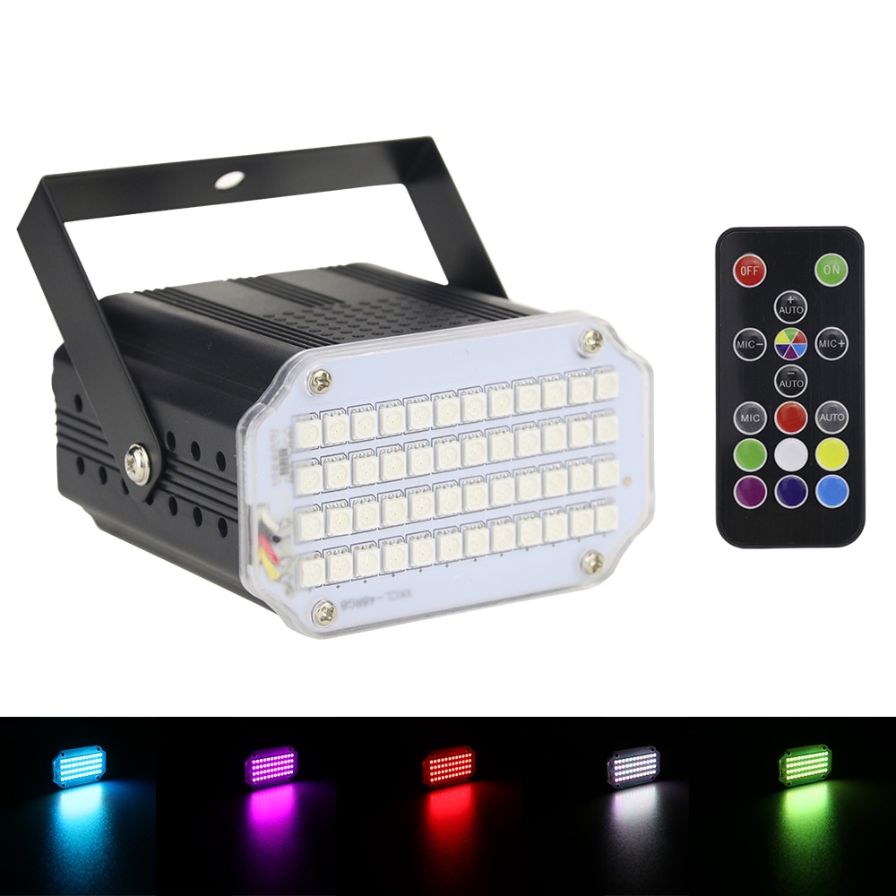 

RGB стробоскоп Yuer 48 светодиодов