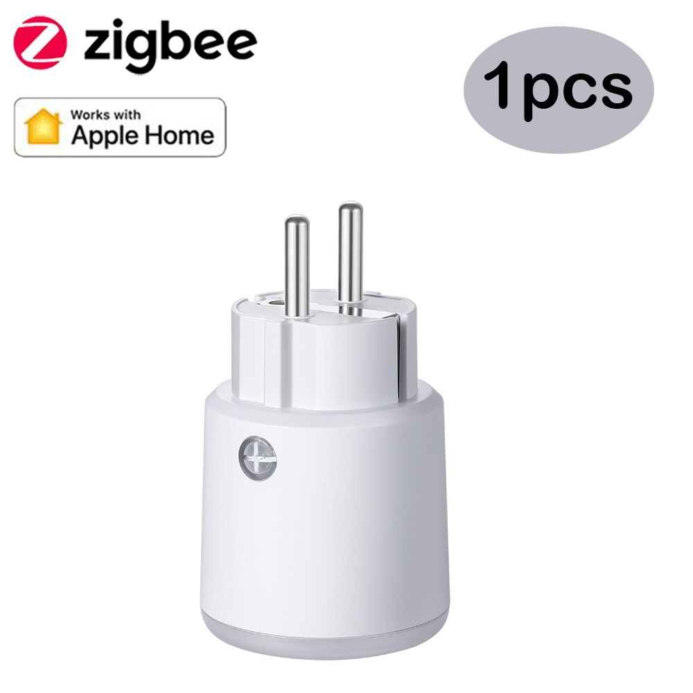

Розетка Smart Homekit Tuya Zigbee 3.0, Вилка Европейского Стандарта, 16 А, С Дистанционным Управлением, 3680 Вт, Метр